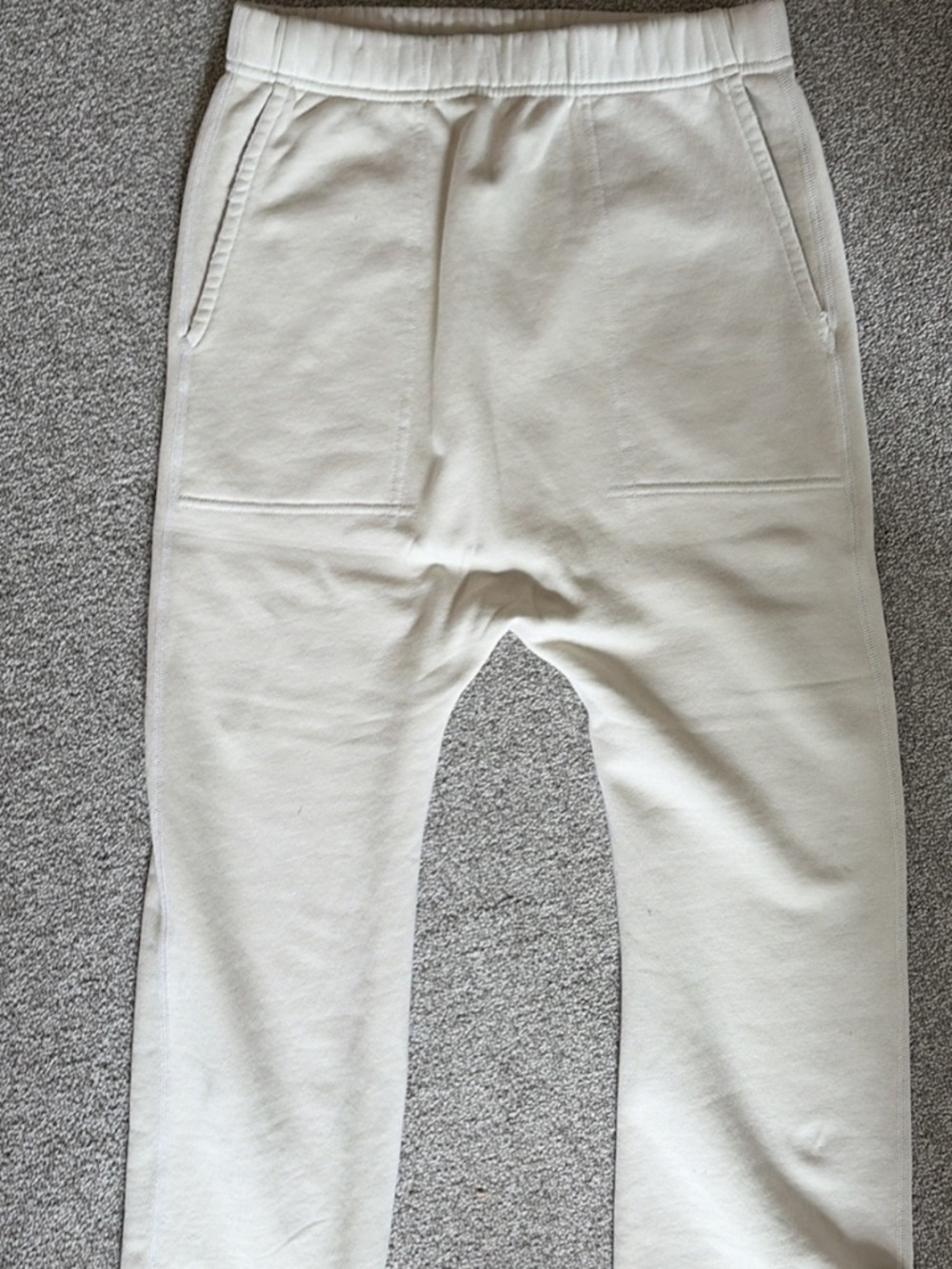Tags ON - nili lotan SF sweatpant size small in chalk